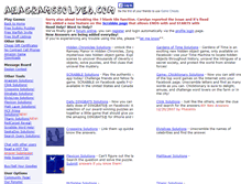 Tablet Screenshot of anagramssolved.com